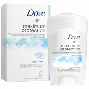 Dove déodorant femme stick maximum protection Original 45ml - Lot de 3