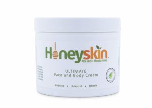 Organic Dry Skin Repair Cream (4 oz) Natural Facial Moisturizer, Rosacea, Eczema, Psoriasis, Rashes, Itchiness