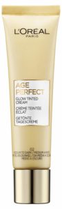 L'Oréal Paris Age Perfect Crème de jour teintée moyenne à sombre 02 Hydratant pour peaux sèches et riches 30 ml