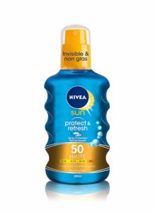 Nivea Sun Spray Protecteur Protect et Refresh FPS50 200 ml