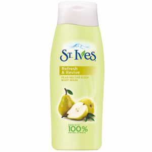 St. Ives Refresh & Revive Body Wash, pear Nectar & Soy