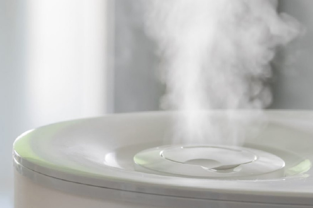 Humidificateur Air Vapeur Chaude Bionaire 800W - 3.8L Noir - Diffusion Huiles Essentielles